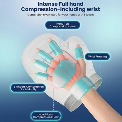 FlexEase — Smart Hand Massager with Heat Therapy