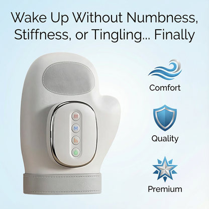 FlexEase — Smart Hand Massager with Heat Therapy