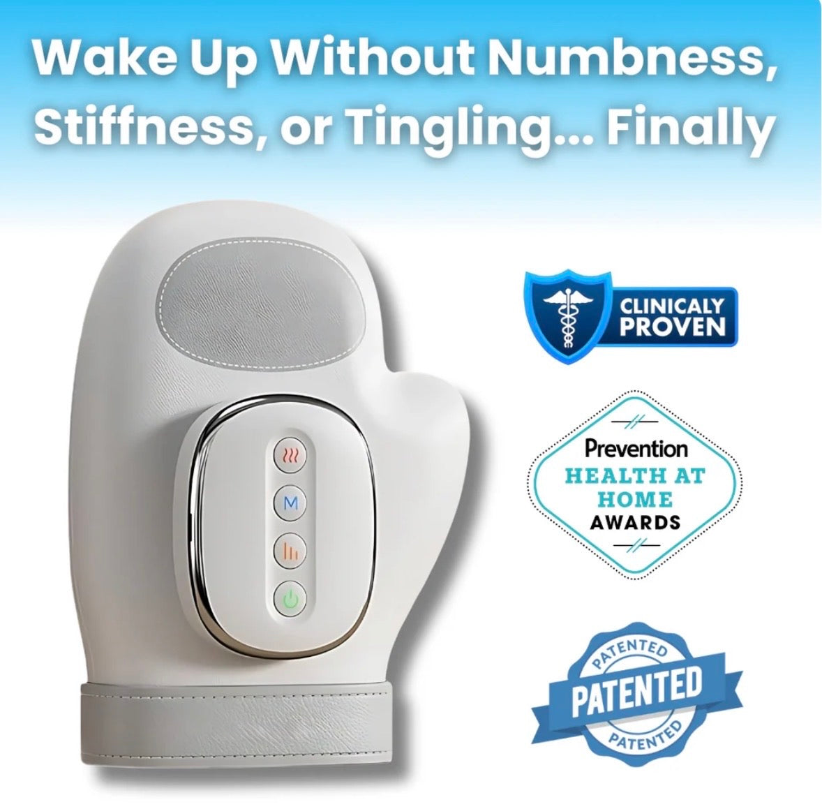 FlexEase — Smart Hand Massager with Heat Therapy