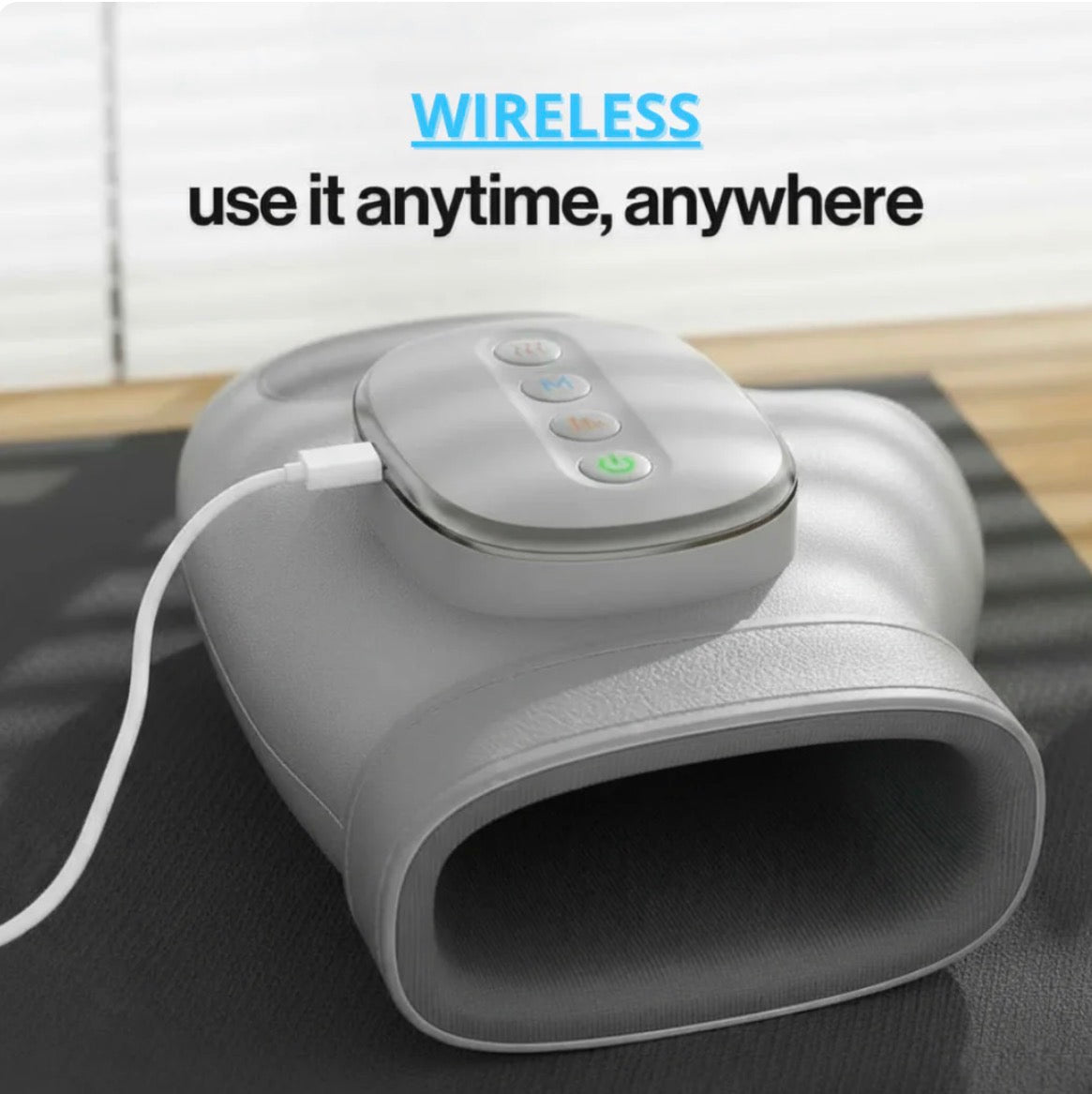 FlexEase — Smart Hand Massager with Heat Therapy