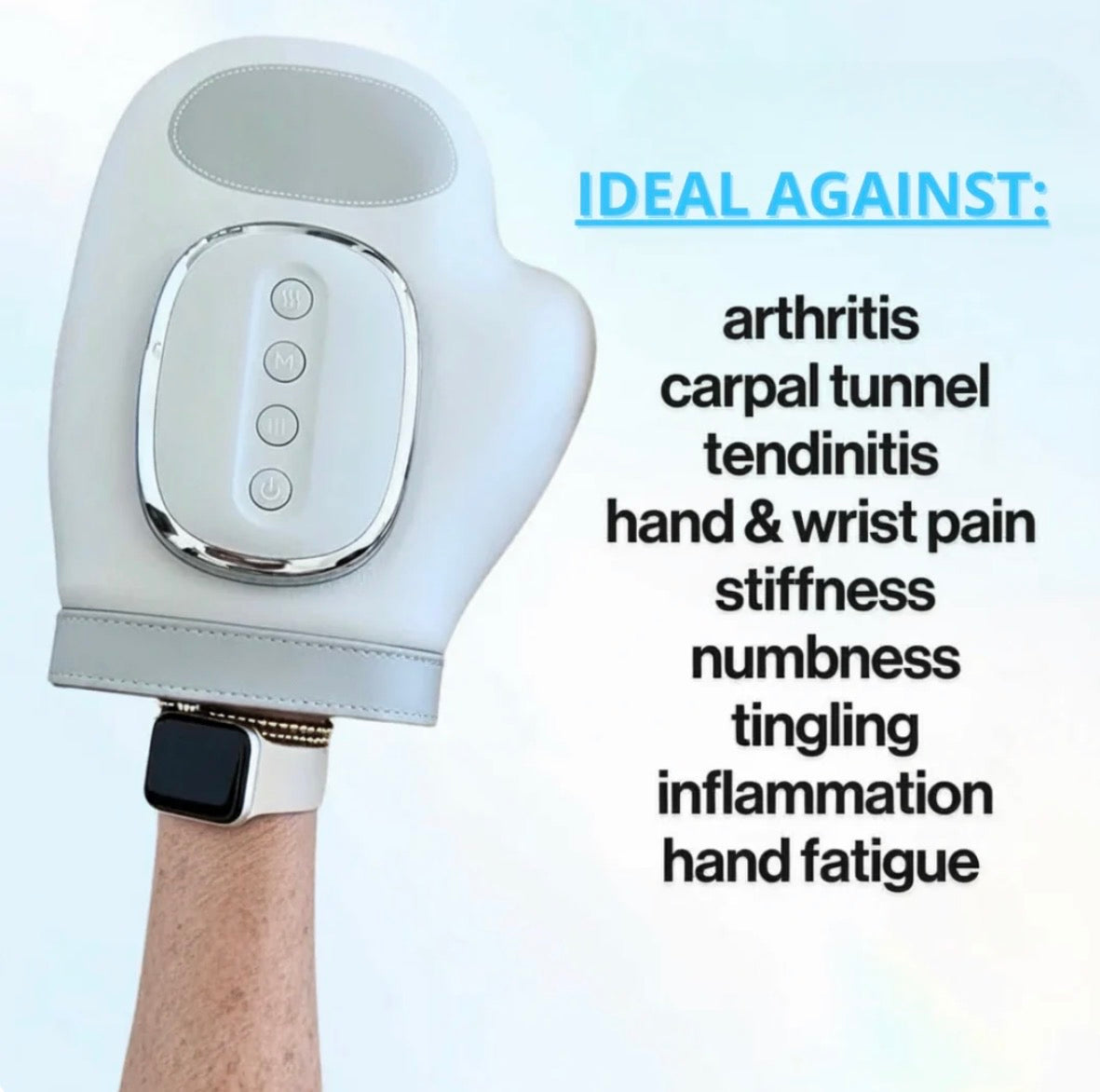 FlexEase — Smart Hand Massager with Heat Therapy