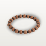 Men's Lava Stone Beaded Bracelet with rope chain