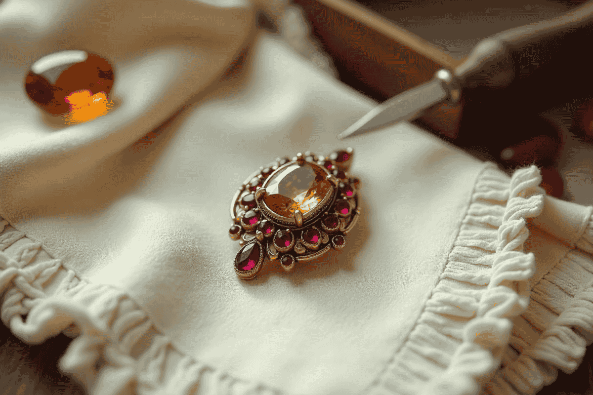 Vintage jewelry pendant with intricate detailing, featuring a timeless antique design, perfect for collectors and jewelry enthusiasts.