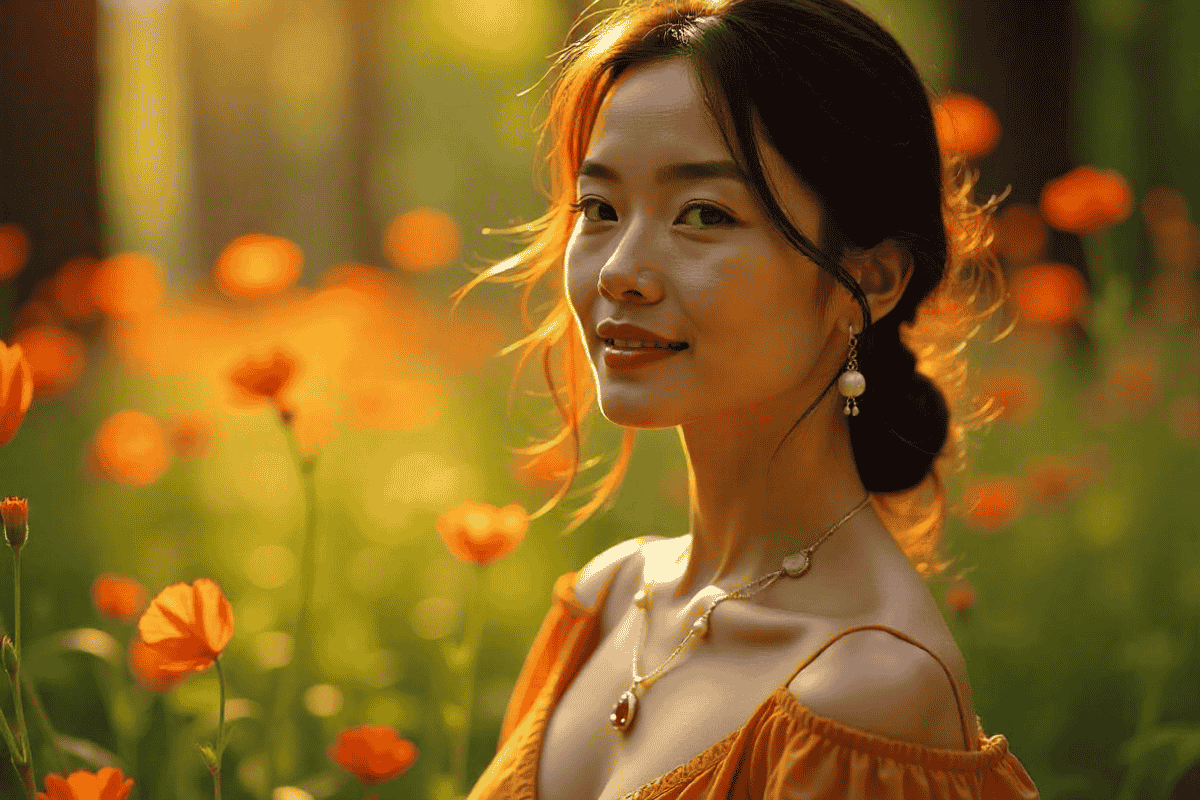 Eco-friendly jewelry gifts for nature lovers surrounded by greenery