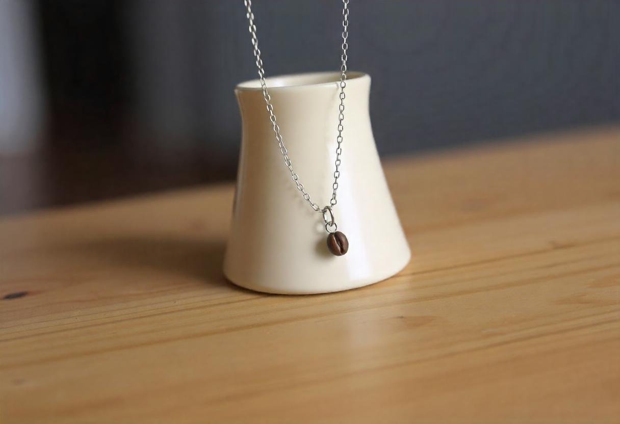 coffee-inspired jewelry for café culture lovers