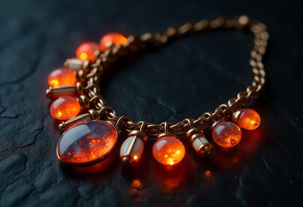 Bold sustainable jewelry for rock-and-roll lifestyle, featuring edgy designs made from sustainable materials