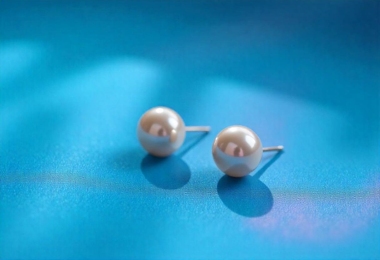 Elegant pearl earrings for opera lovers