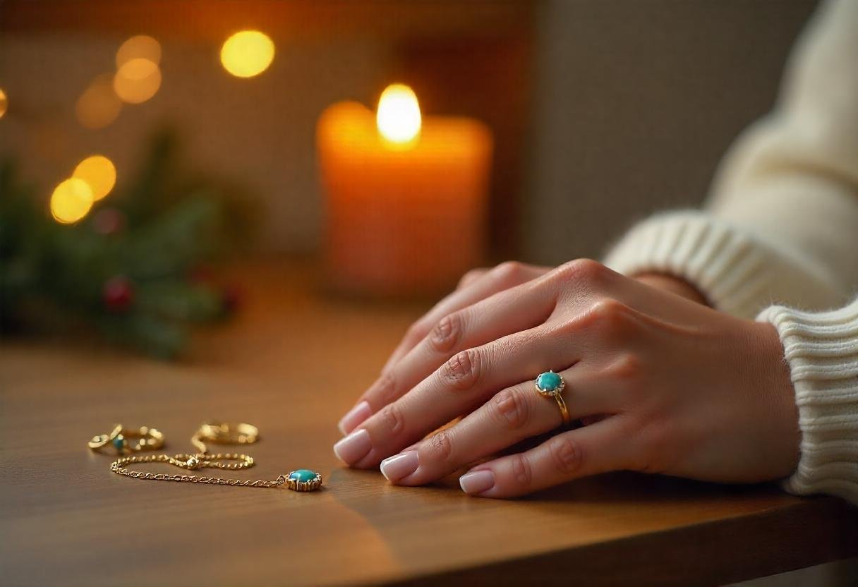 The best jewelry for winter holiday parties featuring minimalist designs and gemstone jewelry for wellness advocates.