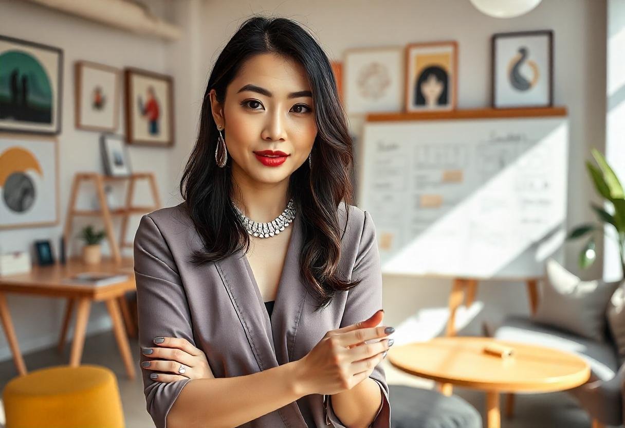 Jewelry for creative entrepreneurs in Canada featuring bold and innovative styles for business.