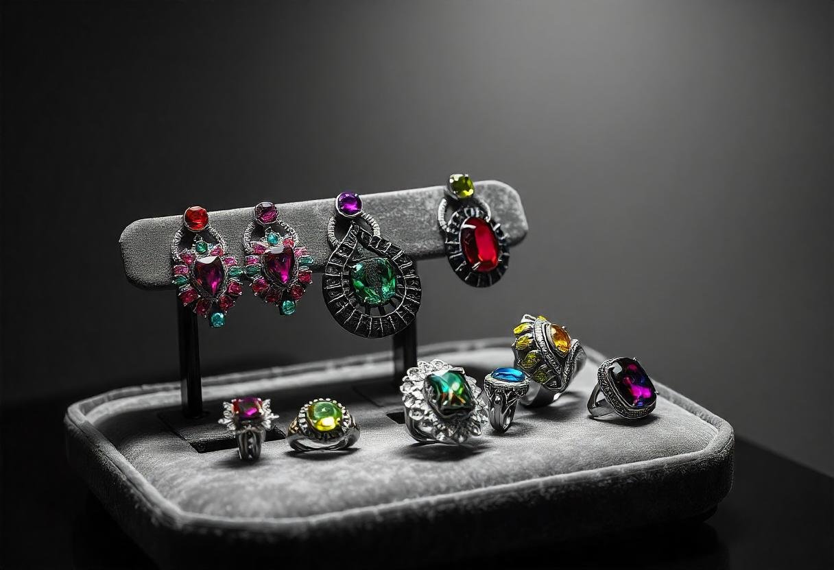 pop culture jewelry trends for 2024, bold statement earrings, eco-friendly jewelry