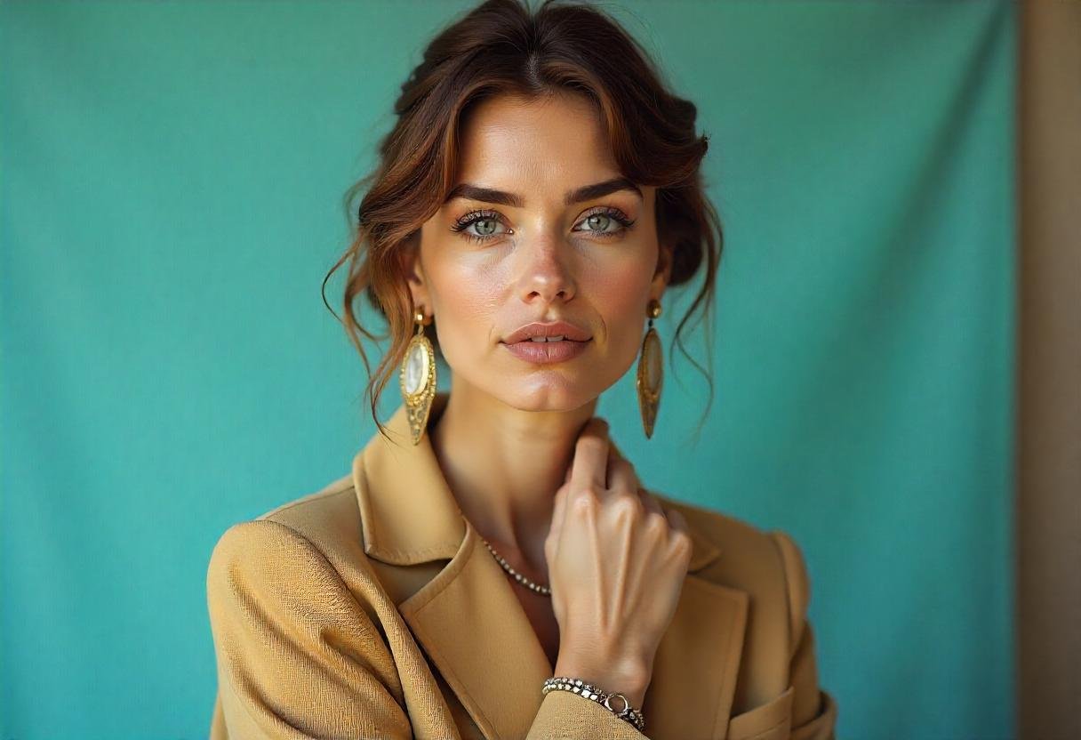 Styling vintage jewelry with modern fashion for Kiwi collectors