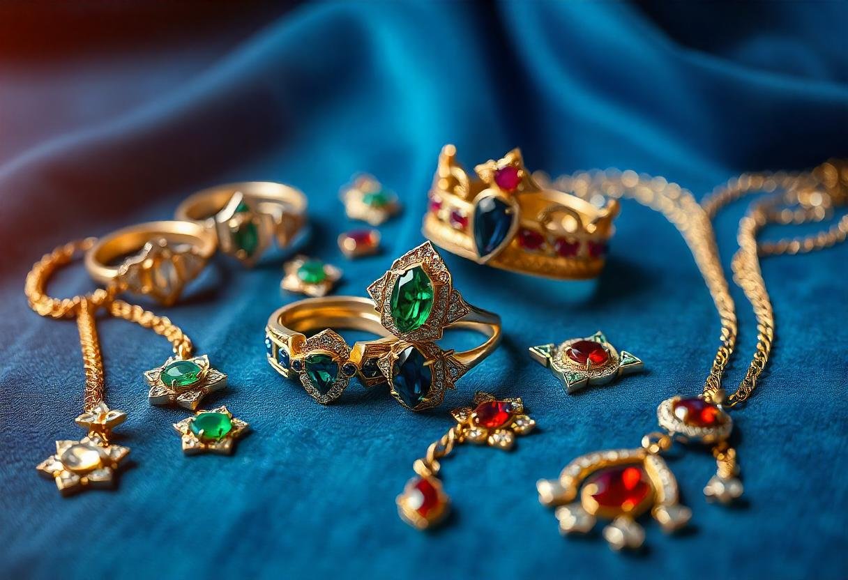 Top gemstone alternatives to diamonds featuring sapphires, emeralds, and rubies in royal-inspired jewelry